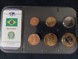Seria completata monede - Brazilia 2004-2007, 6 monede