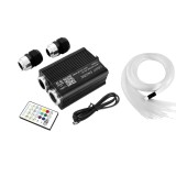 Kit Plafon Instelat + stele cazatoare 26W RGBW 1210 fire la 3 metri, combinate - 26WRGB-2