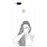 Husa silicon pentru Xiaomi Mi A1, Dont Look