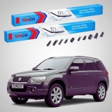 Cumpara ieftin Ștergătoare Suzuki Grand Vitara II JT 5 Uși 2008-2012 | Set Față Flat Premium &ndash; TeamCar&reg;
