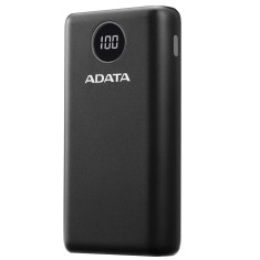 Power Bank Type-C, USB, 20000mAh Adata, AP20000QCD-DGT-CBK, negru foto
