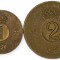SUEDIA lot / set : 1 + 2 ORE 1964 [1] km 820 + 821