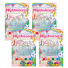 Mini set creativ cu vitralii - Unicorni, 4M