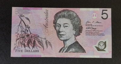 Australia - 5 Dollars / dolari (2007) polimer - circulată foto