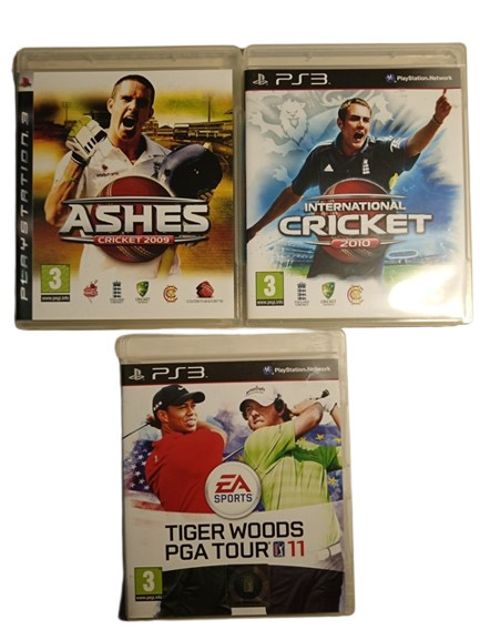 Joc PS3 Ashes Cricket 2009 + 2010 + Tiger Woods PGA Tour 11