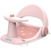 Scaun de baie pentru bebelusi, cu ghidon, U-Grow, Roz