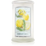 Kringle Candle Rosemary Lemon lum&acirc;nare parfumată 624 g