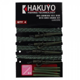 Hakuyo - Set 4 monturi plumb pierdut leadcore 30LB + conector silicon