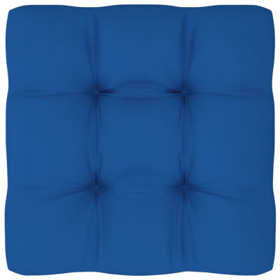 Pernă canapea din paleți, albastru regal, 70x70x10 cm foto