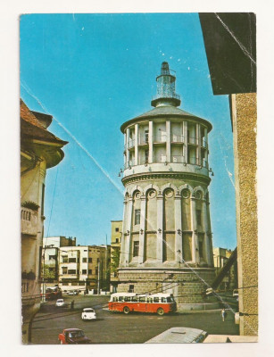 RF41 -Carte Postala- Bucuresti, Foisorul de foc, circulata 1973 foto