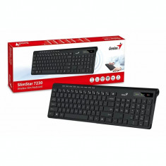 Tastatura genius wireless negru SlimStar 7230 31310021400 foto