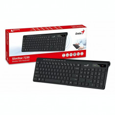 Tastatura genius wireless negru SlimStar 7230 31310021400