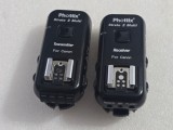 Trigger blitz Phottix Strato II Multi 5-in-1 Canon - Transmitator si Receptor Declansator Radio Flash 2.4GHz, TTL Pass-Through