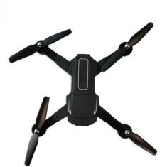 Drona pliabila, HD, unghi larg 720P, giroscopul cu 6 axe, wifi, rotire la 360&deg;, cu telecomanda, negru