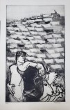 Marcel Chirnoaga - Bovine, Gravura Semnata - Album Pictura Arta, 49x30 cm