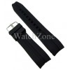 Curea Ceas Silicon Negru 22mm Capete Curbate WZ1861, Time Veranda