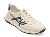 Cumpara ieftin Pantofi sport BITE THE BULLET albi, 86008, din piele naturala