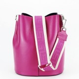 Geanta tip sac din piele naturala 8951 119 Fucsia