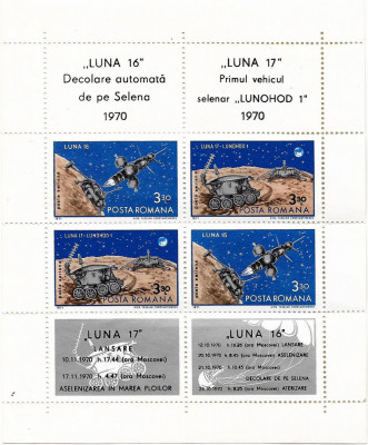 Colita Luna 16 si Luna 17, 1971 - NEOBLITERATA foto