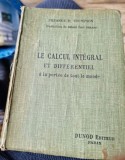 Silvanus P. Thompson - Le Calcul Integral et Differentiel a la portee de tout le monde