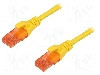 Cablu patch cord, Cat 6, lungime 1m, U/UTP, DIGITUS - DK-1612-010/Y foto