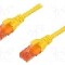 Cablu patch cord, Cat 6, lungime 1m, U/UTP, DIGITUS - DK-1612-010/Y