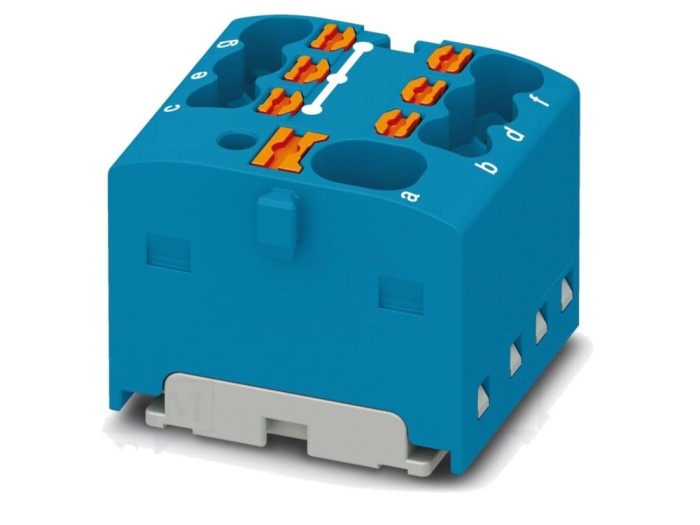 Conector de şine 17,5A 450V