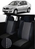 Set huse scaune dedicate DACIA LOGAN 1 (2004 - 2012) Premium (Bancheta fractionata )