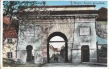 CP1031N Brașov, Brass&oacute;, Kronstadt/Poarta dela Str Orfanilor, &Aacute;rvah&aacute;z-uccai kapu, Waisenhausg&auml;sser Tor, carte poștală
