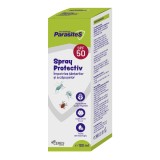 Cumpara ieftin Spray repelent importiva tantarilor si a capuselor SPF 50, Santaderm Parasites, 100 ml, Viva Pharma