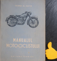 Manualul motociclistului George Al. Mayer foto