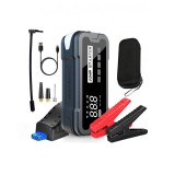 Starter Auto SI Compresor de Aer 4.35BAR/150PSI TruckPower, Ecran Digital 12V 24000 mAh, Iesire USB 5V/2.4A, Lanterna Led x 3 Moduri, Pawer Bank USB C