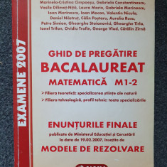 GHID DE PREGATIRE BACALAUREAT MATEMATICA M1-2 2007 - Andrei, Angelescu