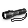 Lanterna tactica LED JustZen&reg; SL119, din aluminiu, Ultra-Bright, profesionala, focus ajustabil, rezistenta la apa, 1200 lumeni, 5 moduri lumina, negru