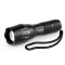 Lanterna tactica LED JustZen&reg; SL119, din aluminiu, Ultra-Bright, profesionala, focus ajustabil, rezistenta la apa, 1200 lumeni, 5 moduri lumina, negru