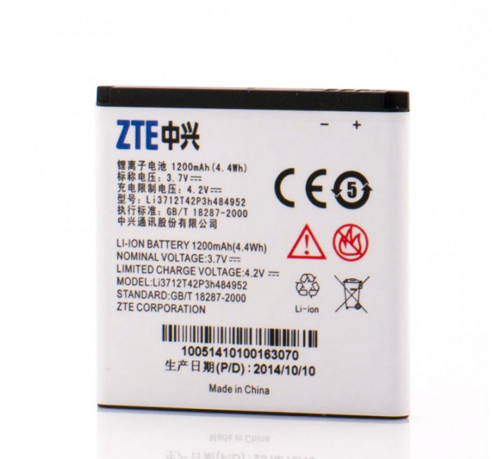 Acumulator ZTE, Li3712T42P3h484952, OEM, LXT