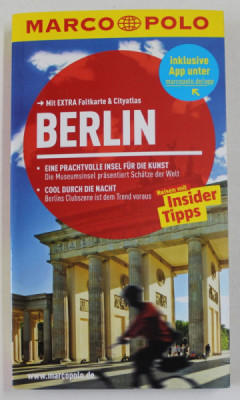 BERLIN , GHID IN LIMBA GERMANA , von CHRISTINE BERGER , 2015 , HARTA INCLUSA foto