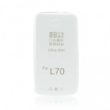 Husa Silicon Ultra Slim Transparenta pentru LG L70