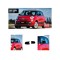 Capace oglinda tip Batman compatibile Fiat 500 L 2013-2021 Cod: BAT10026 / C525-BAT2
