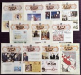 Romania 2002 - Lot 11 reviste filatelice romanesti FILATELIA / An LI complet