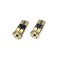 Set becuri auto cu LED CANBUS compatibil T10e W5W 12 SMD Alb 12/24V, destinat