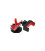 Suport Auto Universal Haicom UH-001, 6 Inch, Negru-Rosu, Prindere Parbriz/Bord, Rotire 360, Smartphone 56-95mm