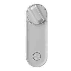Incuietoare inteligenta cu WiFi, BT, acces cu cod, aplicatie de mobil, argintiu,Yale Linus L2 - ASSA ABLOY YALE-LINUS-SL-103/G