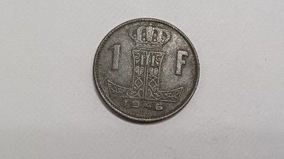 Belgia-1 Franc 1946 foto