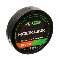 Fir textil Carp Pro Sinking Hooklink Camo 20m / 10lb