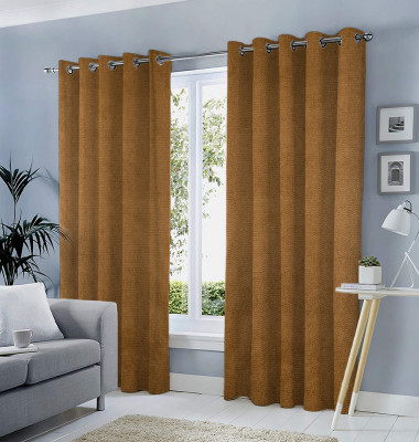 Draperie tip tesatura in cu inele albe, Madison, 150x265 cm, densitate 700 g/ml, Jody, 1 buc foto