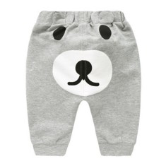 Pantalonasi gri fara botosei - Catelus (Marime Disponibila: 2 ani)