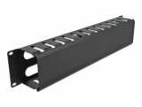 Organizator cabluri pentru cabinet 19&quot; 2U, Delock 66553