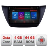 Navigatie Mitubishi Lancer 2001-2007 E-LANCER07 Octa Core cu Android Radio Bluetooth Internet GPS WIFI DSP 4+64GB 4G RESIGILAT CarStore Technology