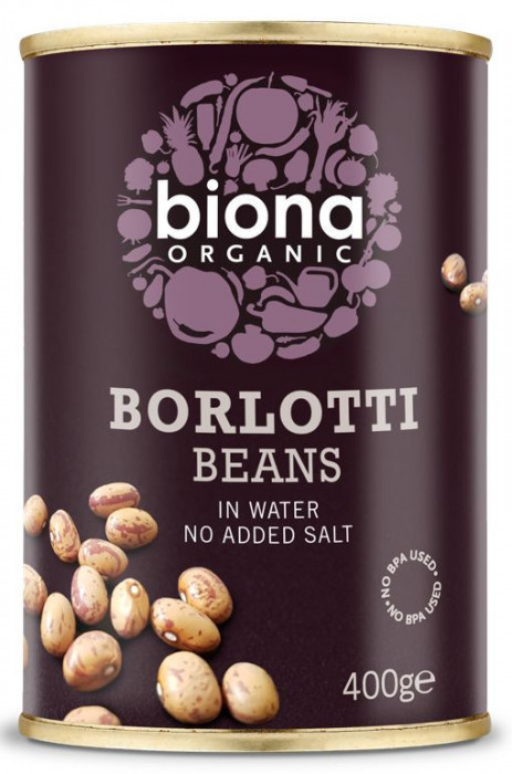 Fasole Borlotti bio 400g Biona